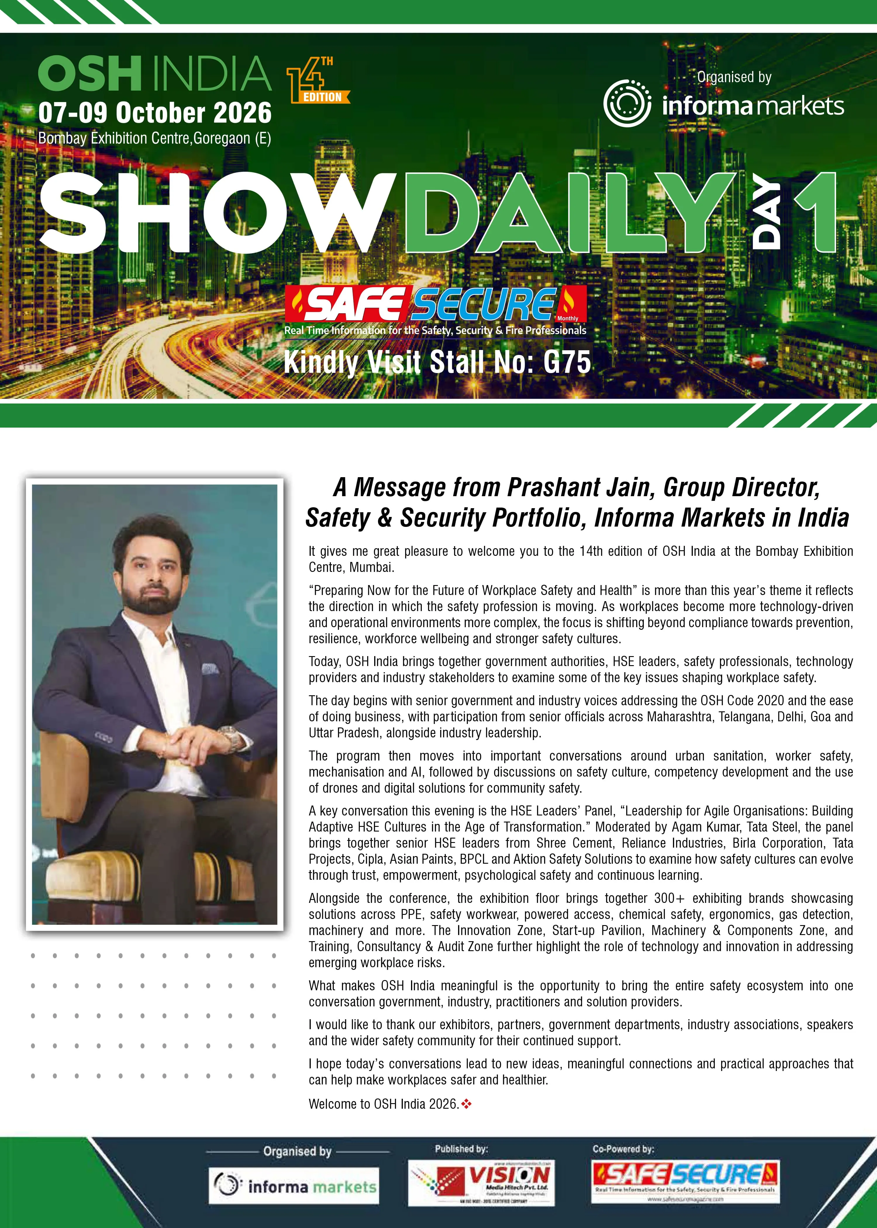 Show Daily Newspaper Day 1